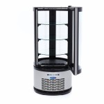 Ψυγείο στρογγυλό βιτρίνα επιτραπέζιο 48cm - 100L MAX-09400841